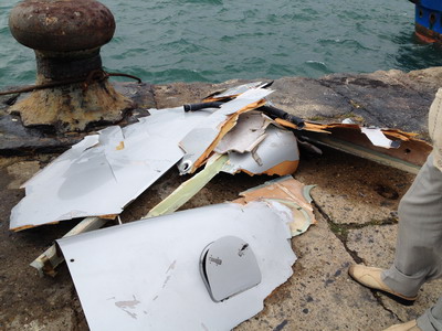 Marmara Ereğlisi’nde Cirrus düştü