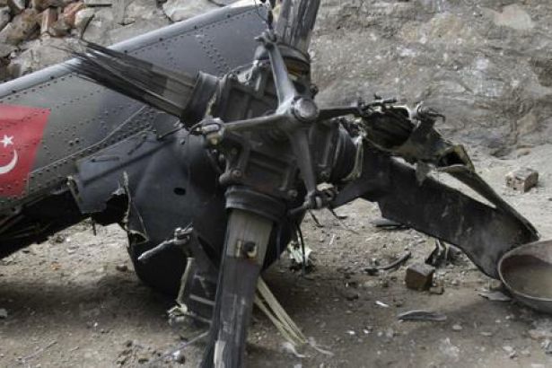 Malatya’da askeri helikopter düştü