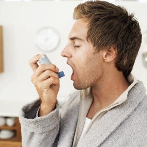 Bir havayolu pilotunda ciddi astım